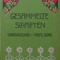 Ludwig Ganghofer -  gesammelte Schriften - Volksausgabe - erste Serie Bild 1