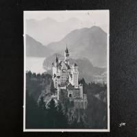 vintage, Postkarte, Ansichtskarte, Königsschloss Neuschwanstein, Bayerischer Verwaltung staatl. Schlösser, München Bild 1
