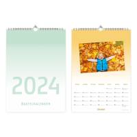 Fotokalender Bastelkalender Verlauf mit Feiertagen 2024 Bild 1