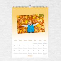 Fotokalender Bastelkalender Verlauf mit Feiertagen 2025 Bild 5