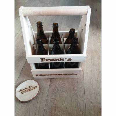 Bierträger, Männerhandtasche, Geschenk, Biertrinker, Flaschenträger