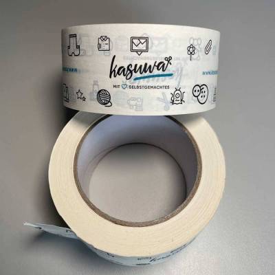 kasuwa Klebeband – 78 g Haftpapier, 5 cm breit, 50 m Lauflänge für Pakete