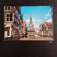vintage, Postkarte, Ansichtskarte, Waaggebouw,  Alkmaar, Holland, Bild 1