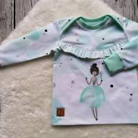 Gr. 74 Baby Set / Tunika / Shirt mit Pumphose / Hose – Mädchen * Fee Bild 2