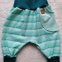 Gr. 74 Baby Set / Tunika / Shirt mit Pumphose / Hose – Mädchen * Fee Bild 3