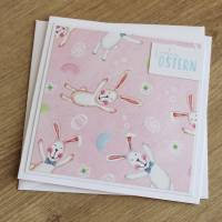 Grußkarte Osterkarte "Crazy Bunnys" - Kleinserie aus der Manufaktur Karla Bild 4