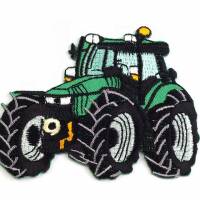 Aufnäher Applikationen Bügelbild Traktor Trekker Bulldog 8 x 6,5 cm( 1 Stück/2,50 €) Bild 1