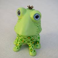 Der gefährliche Raubfrosch!, ein Froschbergé-Ei, Frosch, Osterei, Frosch Figur, Frosch Skulptur, Fabergé Bild 2
