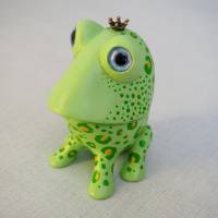Der gefährliche Raubfrosch!, ein Froschbergé-Ei, Frosch, Osterei, Frosch Figur, Frosch Skulptur, Fabergé Bild 3