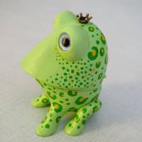 Der gefährliche Raubfrosch!, ein Froschbergé-Ei, Frosch, Osterei, Frosch Figur, Frosch Skulptur, Fabergé Bild 4