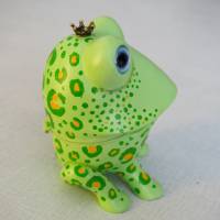 Der gefährliche Raubfrosch!, ein Froschbergé-Ei, Frosch, Osterei, Frosch Figur, Frosch Skulptur, Fabergé Bild 6
