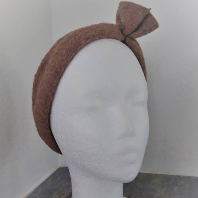Stirnband aus Wollwalk,Turban, Haarband aus Wolle