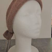 Stirnband aus Wollwalk,Turban, Haarband aus Wolle Bild 2