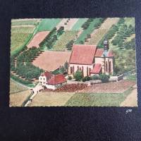 vintage, Postkarte, Ansichtskarte, St. Maria im Weingarten, Volkach, Bild 1