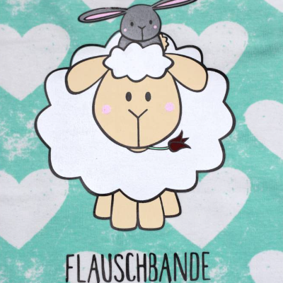 Plotterdatei Flauschbande Schaf und Hase | Digitale Datei