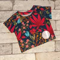 Baby T-Shirt Gr. 56  mit Blumen   +++ Einzelstück +++ Bild 1