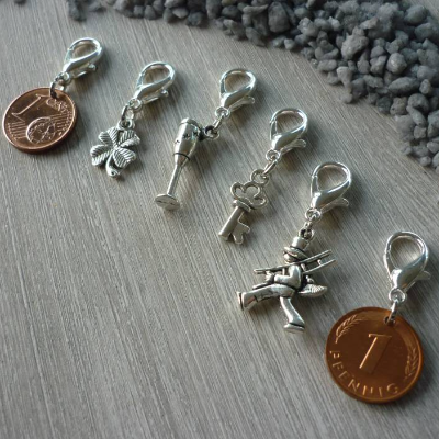 6 Glücksbringer im Set / Gastgeschenke / kleine Aufmerksamkeiten zu vielen Anlässen / Gelegenheiten