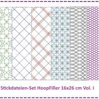 Stickdateien Set HoopFiller 16x26 Vol. I Bild 1