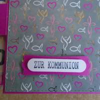 Geldgeschenk  Kommunion Mädchen  Reagenzglas  Verpackung  Geldverpackung Wunscherfüller Pink Geschenk  Geldverpackungen Bild 4