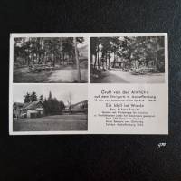 vintage, Postkarte, Ansichtskarte, Gruß von der Almhütte, Stengers, Aschaffenburg, Bild 1