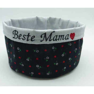 Utensilo 'Beste Mama', Trachtenstoff, Unikat, Muttertag, Geschenk