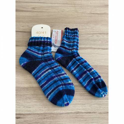 Handgestrickte Socken Gr. 40/41