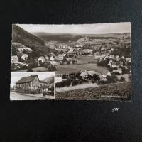vintage, Postkarte, Ansichtskarte, Krausenbach im Spessart, Hoffmann-Kolonialwaren, ca. 40er Jahre Bild 1
