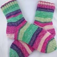 Socken in Größe 38/39, handgestrickt , Stricksocken, Socke Bild 6