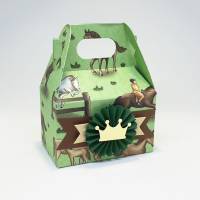 4 Stück Lunch Box „Pferd mit Krone" Medium Bild 1