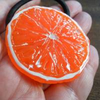 Orange  Haargummi verschiedene Designs kawaii sweet Bild 1