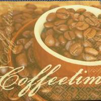 5 Servietten / Motivservietten / Coffeetime /  Kaffee Motiv K 8 Bild 1