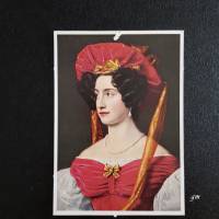 Postkarte, Fotografie Schönheitsgalerie Schloß Nymphenburg. Joseph Stieler: Isabella Gräfin Tauffkirchen-Guttenberg- Bild 1