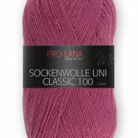 Pro Lana Sockenwolle Uni Classic 100 4-fach 100 g 4041 cyclam Bild 1