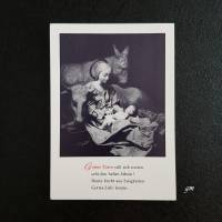 Postkarte, vintage, Weihnachtskarte, Nr. 322 Gottes Türen... Christkönigsbund, Miltenberg, Gnadenreiche Weihnacht Bild 1