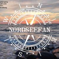 Aufkleber Kompass Nordseefan Bild 1