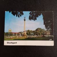vintage, Postkarte, Ansichtskarte, Stuttgart, Schlossplatz, Bild 1