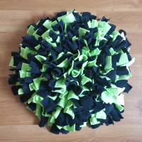 Schnüffelteppich für Vierbeiner Hund und Katze - Farbe hellgrün und schwarz Bild 1