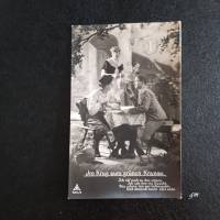 Postkarte, vintage, Fotokarte, ca. 1940, Geselligkeit, Liebe, Weinstube, Im Krug zum grünen Kranze, Bild 1