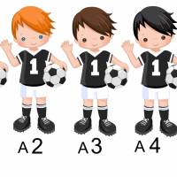 Personalisierte Tasse mit Namen Jungen Mädchen Fußball Bild 7