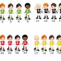 Personalisierte Tasse mit Namen Jungen Mädchen Fußball Bild 8