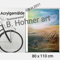 Acrylgemälde "Sommerwind" 80x110cm Bild 1
