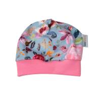 Baby Frühchen Mädchen Set Pumphose-Mütze-Tuch "Rosentraum" ab Gr. 38-40 Geschenk Geburt Bild 2