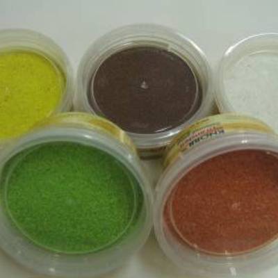 Ziersand 200g, verschiedene Farben