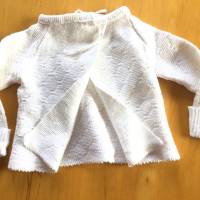 Vintage Babyflügelhemdchen Babyhemdchen weiß aus den 70er Jahren Bild 5