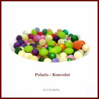 Konvolut Polaris-Perlen matt 12-18mm 110 Perlen Farbmix Bild 1