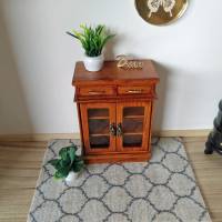 Moderner Miniatur Teppich fürs Puppenhaus Bild 1