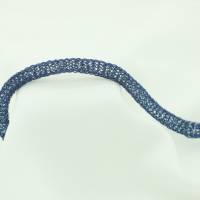 Armband in kühlem Blau gehäkelt aus Draht - bcd manufaktur Bild 3