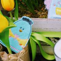 Digitale Stickserie JW Chick Parade Doodle 10x10 cm (4x4") Stickrahmen Bild 9