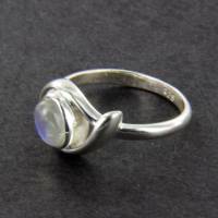 Mondstein Ring filigraner Silberring Gr. 49 poliert Bild 6