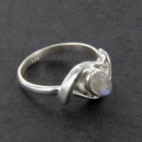 Mondstein Ring filigraner Silberring Gr. 49 poliert Bild 7